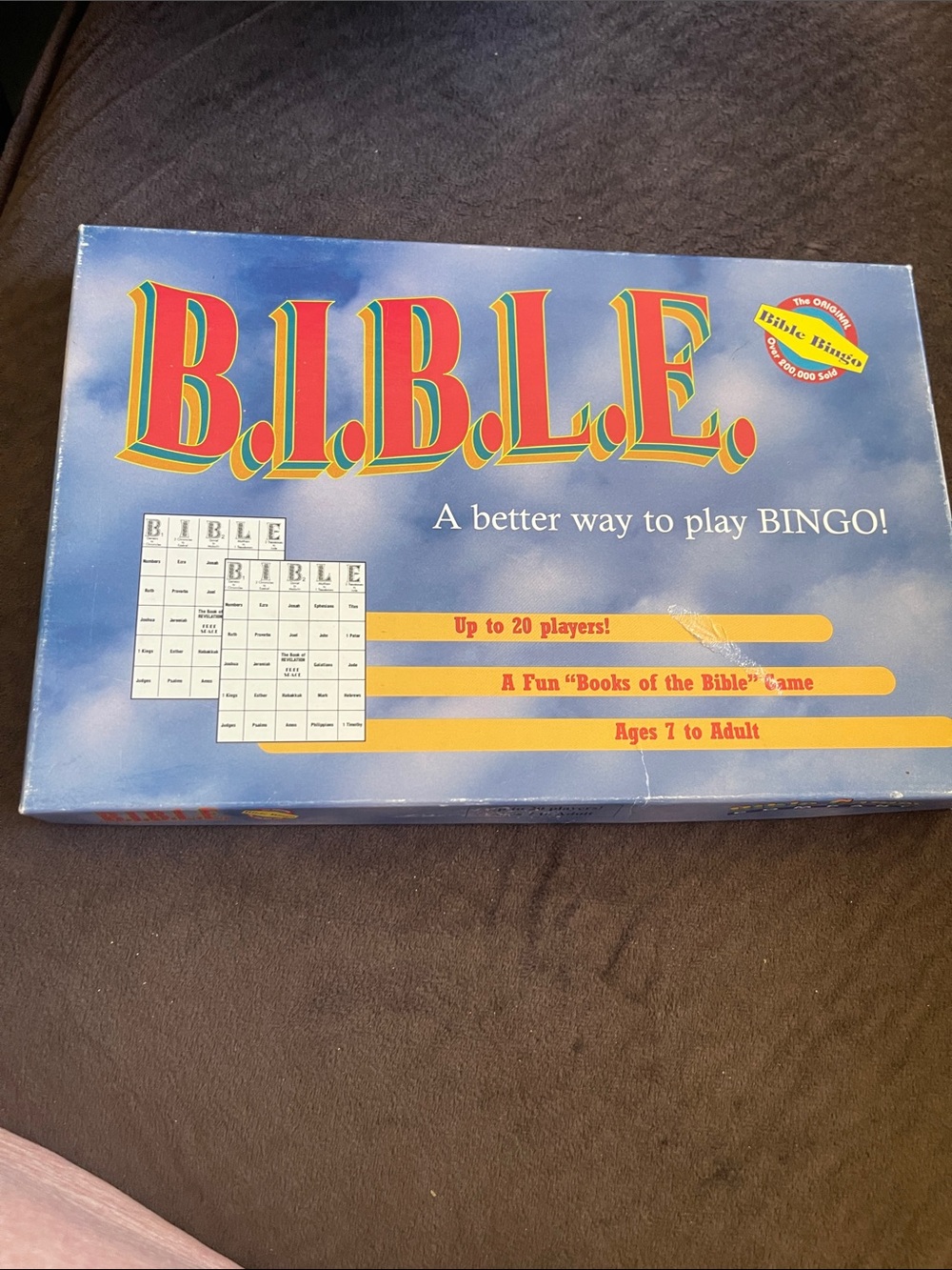 B.I.B.L.E. Bingo Game - Blue 1998
